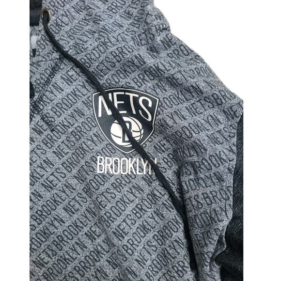 Brooklyn Nets NBA Ultra Game 1/4 Zip Pullover Fleece Mens Size Large - Picture 2 of 5